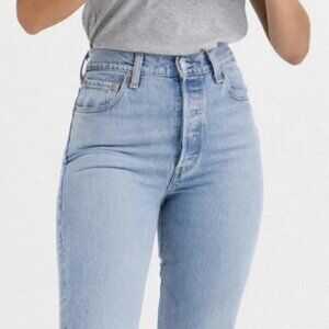 Levi's Ribcage High Rise Bootcut Jeans Samba Tango Light